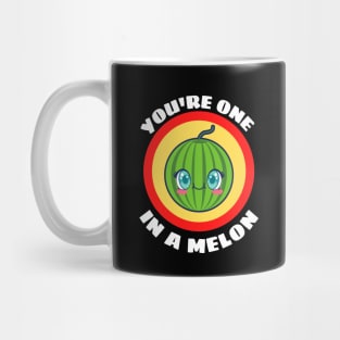 You're One In A Melon - Watermelon Pun Mug